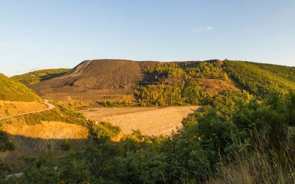 Dump Coal Mine Open Pit - Escombrera de Mina de Carbon a Cielo A - Datamine